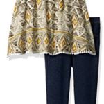 Jessica Simpson Girls Toddler 2 Piece Flutter Sleeve Top and Pant Set 0