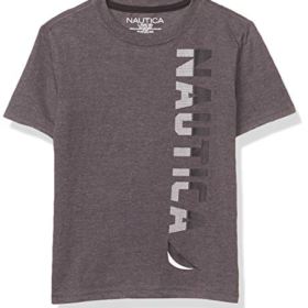 Nautica Boys Logo Screen Print Graphic Tee 0