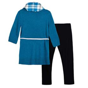 Amy Byer Girls 7 16 Sweater and Legging Clothing Set Outfit with Scarf 0 0