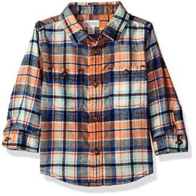 Gymboree Baby Boys Long Sleeve Pocket Button Up Shirt 0