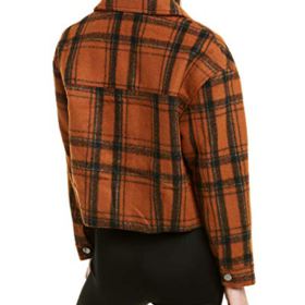 ASTR the label Womens Dakota Plaid Cropped Jacket 0 0