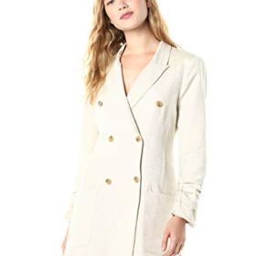 ASTR the label Womens Verona Long Sleeve Blazer Minidress 0