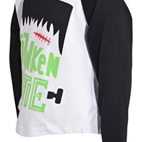 Unique Baby Boys Franken Cutie Raglan Halloween Long Sleeve Shirt 0 0