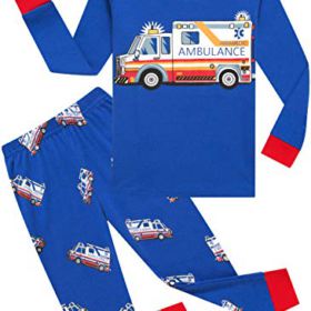 shelry Boys Rocket Pajamas Children Christmas Pants Set 100 Cotton Size 2 7 Years 0 2