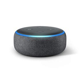 Echo Dot 3rd Gen Smart speaker with Alexa Charcoal 0 0