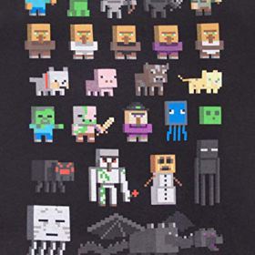 Minecraft Sprites Boys T Shirt 0 0