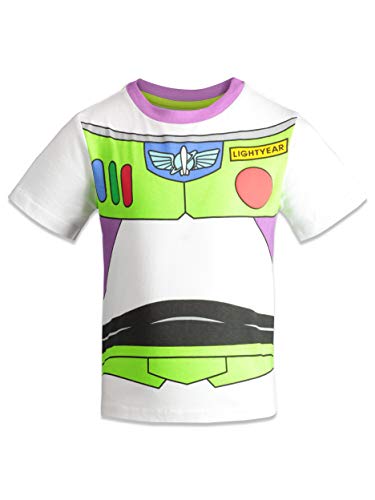 Disney Pixar Toy Story Boys 4 Pack T-Shirts Woody Buzz Lightyear Rex ...