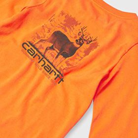 Carhartt Boys Long Sleeve Graphic T Shirt 0 1