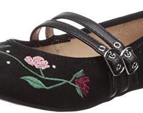 Jessica Simpson Girls Milla Ballet Flat Black 0