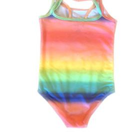 Jessica Simpson Girls Unicorn 1 Piece Swimsuit Size 5 0 1