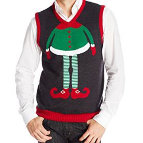 Ugly Christmas Sweater Company Assorted Xmas Themes Vests 0