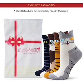 Ambielly Colorful Cute Animal Design Patterned Womens Casual Cotton Socks 0 2